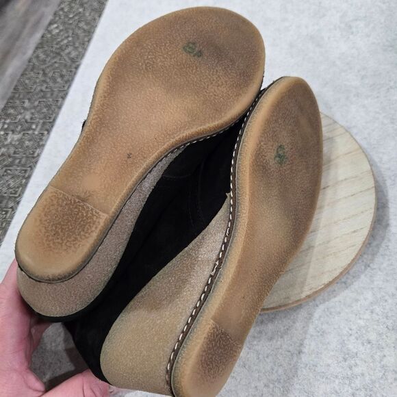 ๐ขโ J. CREW Macalester Wedge Boots. Black and Tan Size 8 - Picture 14 of 14